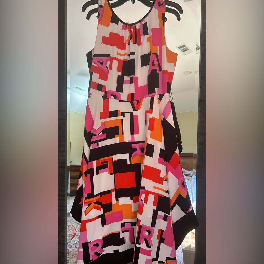Karl Lagerfeld Multicolor Graphic Dress